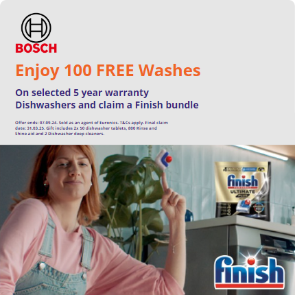 Bosch 100 Free Washes